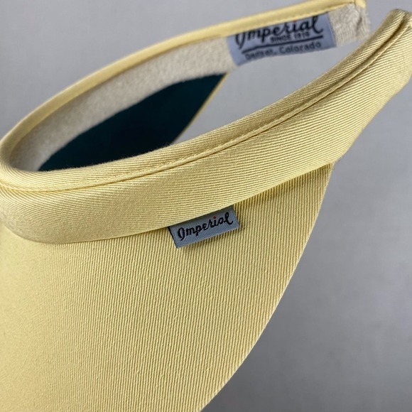 US Open BethPage Black 2009 Yellow Women’s Visor One Size Fits All - Picture 4 of 6